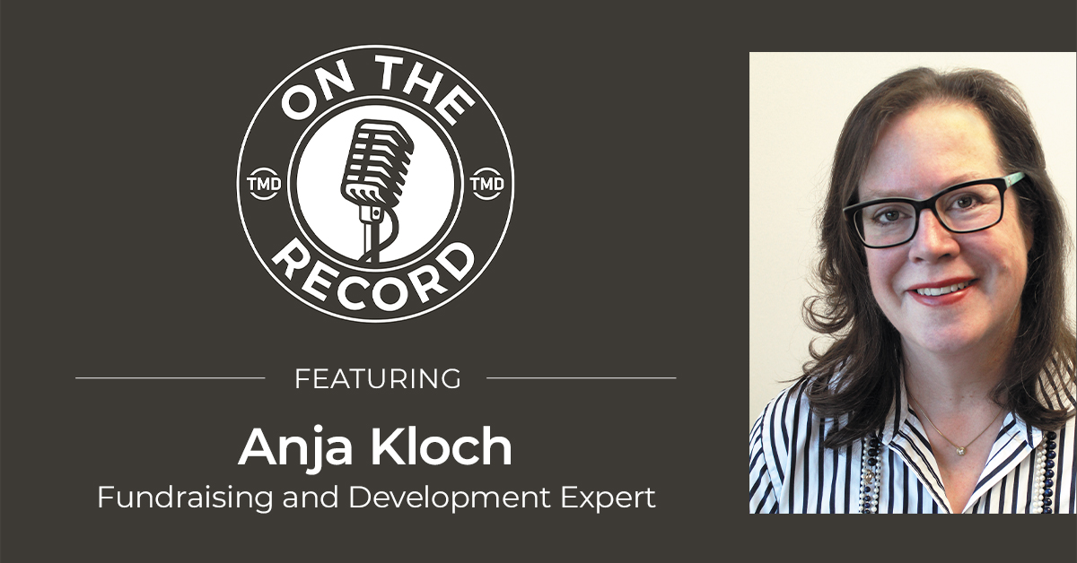 tmdca's tweet photo. A new episode of #TMDOnTheRecord #podcast is here and it’s all about #DonorAcquisition. Guest @anjakloch joins to explore how the model has changed and what still needs to evolve in the #nonprofit industry. Listen to part 1 of 2 now: https://t.co/7ytKY6YM1y https://t.co/prgud764Un