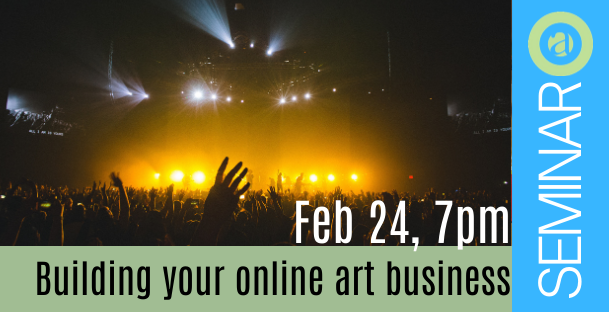 ArtistsNetwork1's tweet photo. This seminar will update your knowledge of websites, ecommerce and provide you with the tools to build your art business online. The featured speaker is the artist, digital marketer and Artists’ Network Board member, Marjolyn van der Hart.

Info link: https://t.co/VXKhj4MjCH https://t.co/k4dcf7rUB7