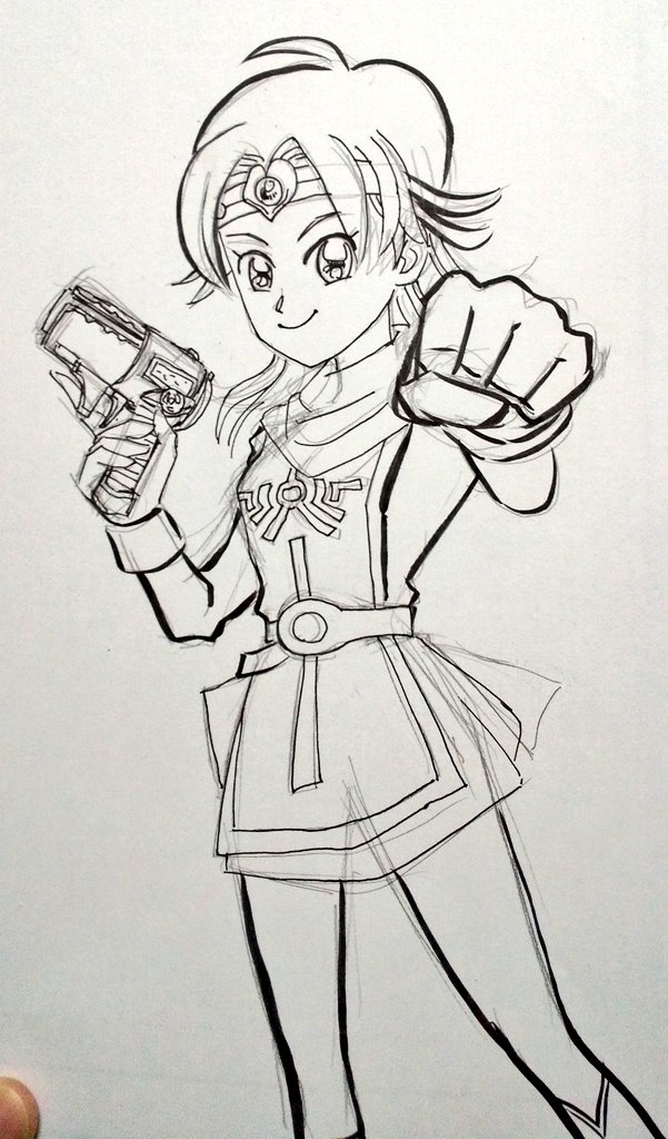 スエキー On Twitter 今朝のダイマンガはお休みっちゅ ことで アマゾンプライム解禁記念ハートキャッチプリキュア風マァム ダイの大冒険 マァム