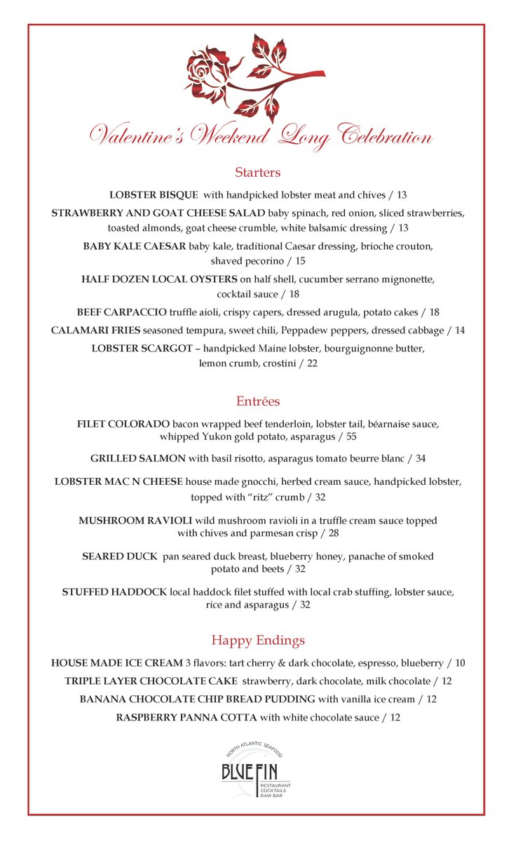 BlueFinPortland's tweet image. No plans yet for Valentine's Day?  Don't worry, we have you covered!