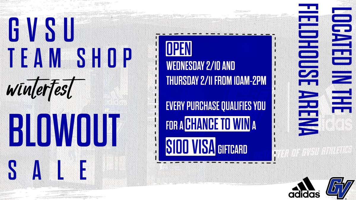 Winter fest Blowout sale starts tomorrow! Stop in from 10-2.