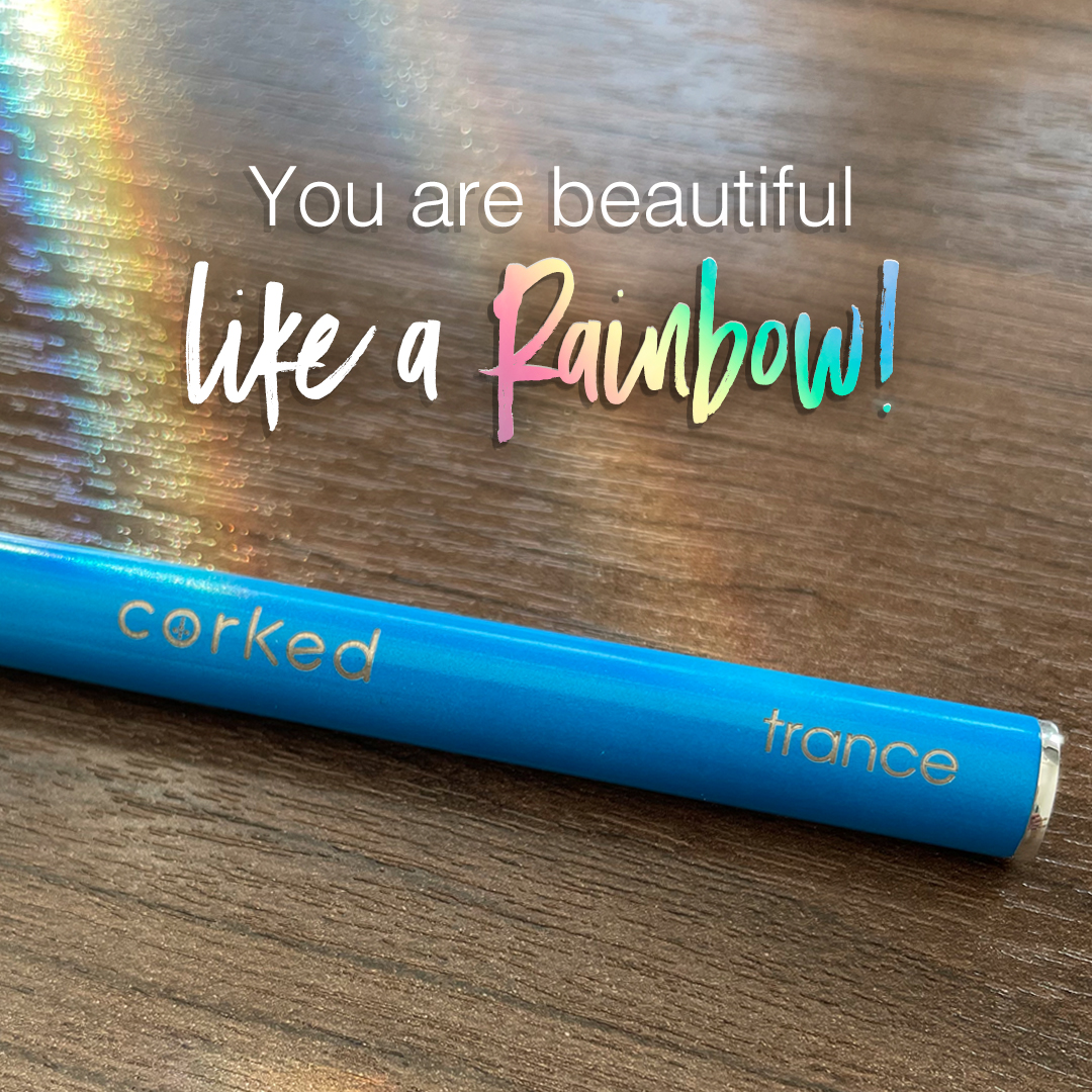 CorkedInc's tweet photo. You are beautiful like a #rainbow!

Get your calm on ➡️ https://t.co/0WJQDHo4Cr

#calm #aromatherapy #peace #tuesdayvibe https://t.co/L4nhi8UbZh
