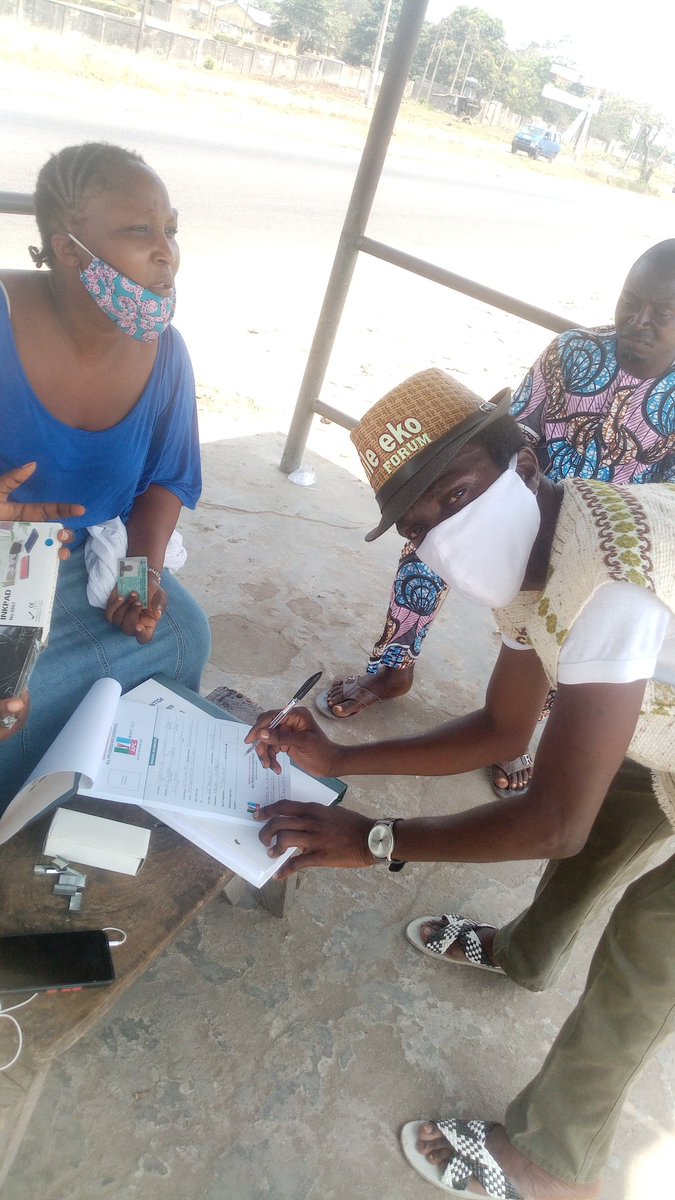 The State Secretary of Ibile-Eko Forum, Felix Olasunkanmi ODUSANYA Esq Revalidated his membership of our great party, All Progressive Congress today