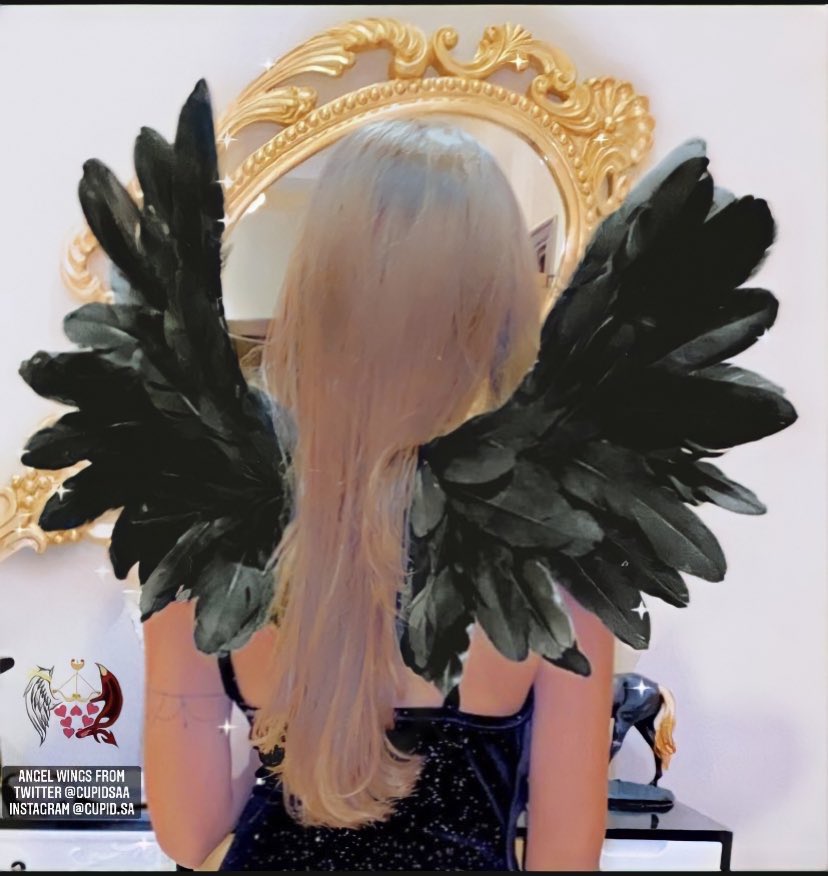 cupidsaa's tweet image. ملاك بأجنحة ملاك 🖤
Real Angel With Real Wings 🖤