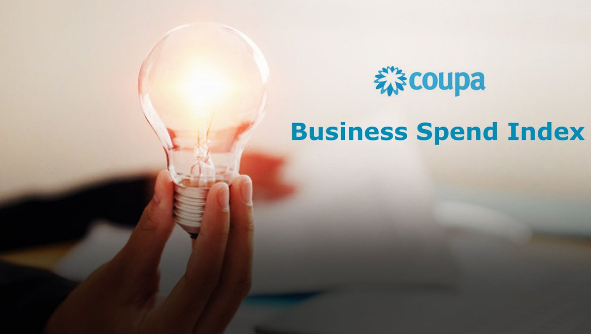 Coupa's tweet image. Coupa Business Spend Index Reveals that Business Spend Sentiment is Gradually Improving for Third Consecutive Quarter. buff.ly/3p1bX81 #BSI #BSM #CommunityIntelligence