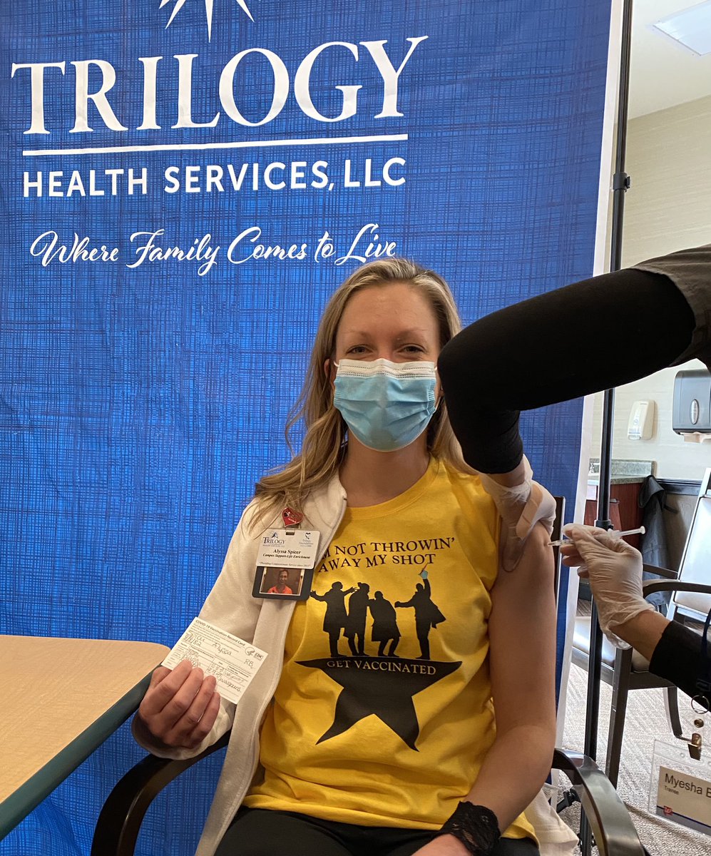 2nd dose done! “A Shot of Hope” theme <a href="/Oaks_NPWoods/">Oaks at NP Woods</a>. I’m so grateful!! Hope for brighter days ahead!!