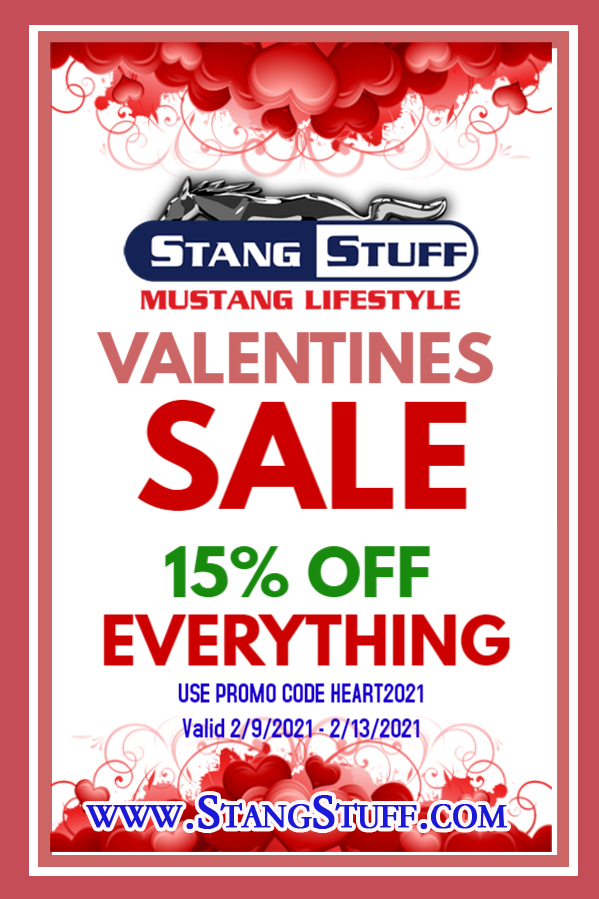 StangStuff's tweet image. StangStuff Valentines Sale! Save 15% Off EVERYTHING! ❤ - mailchi.mp/af847fae25a3/d…