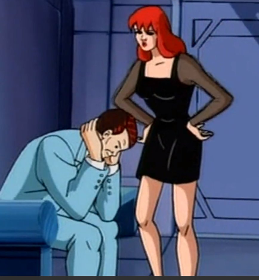 mary jane watson spider man the animated series