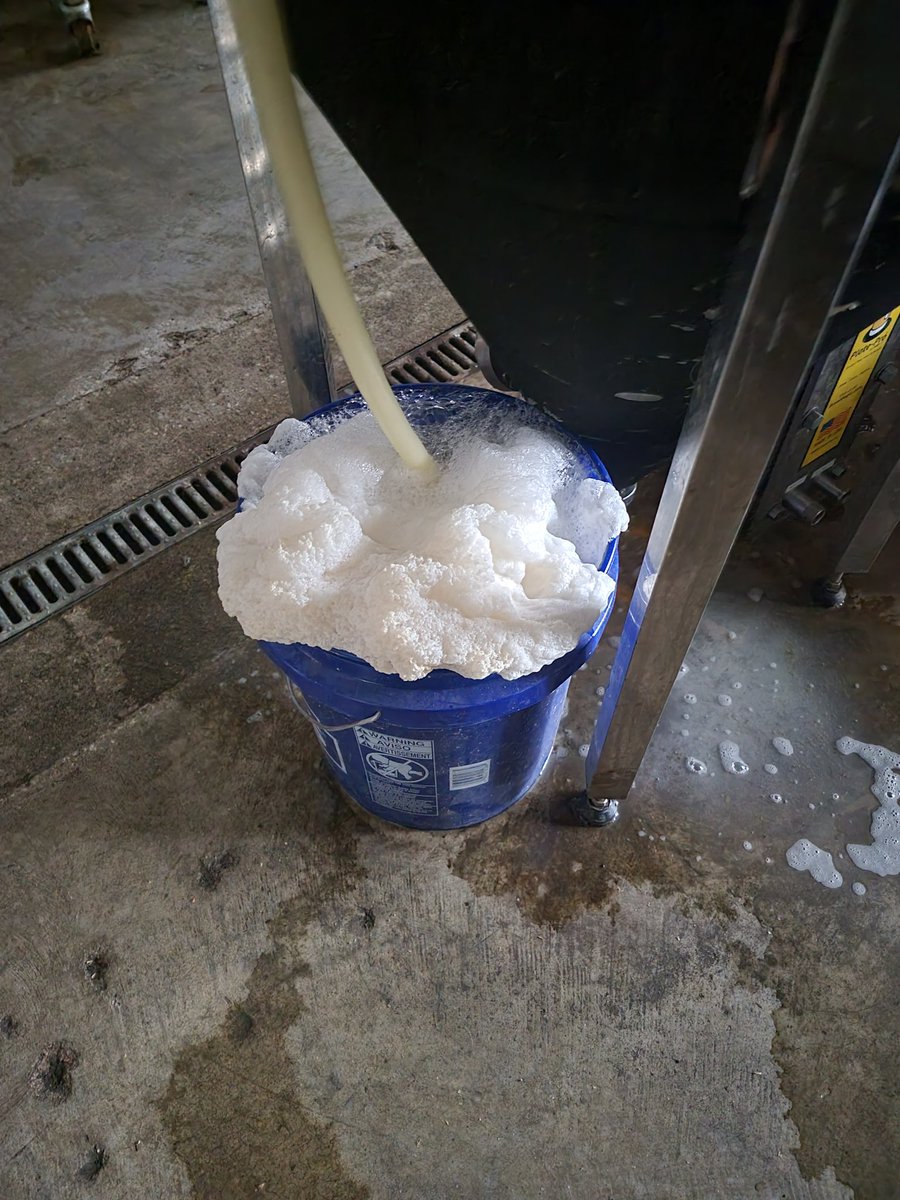 Making beer is messy!