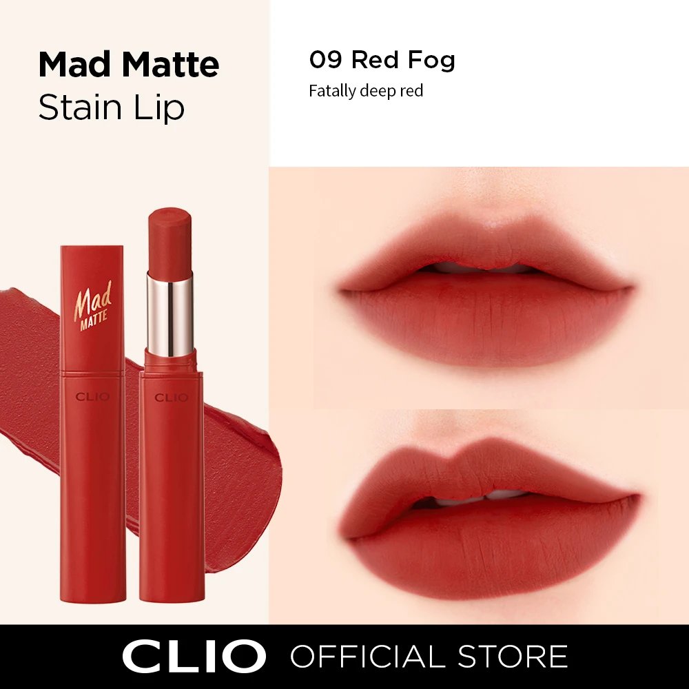 mad matte stain lip ($19) in 09 red fog