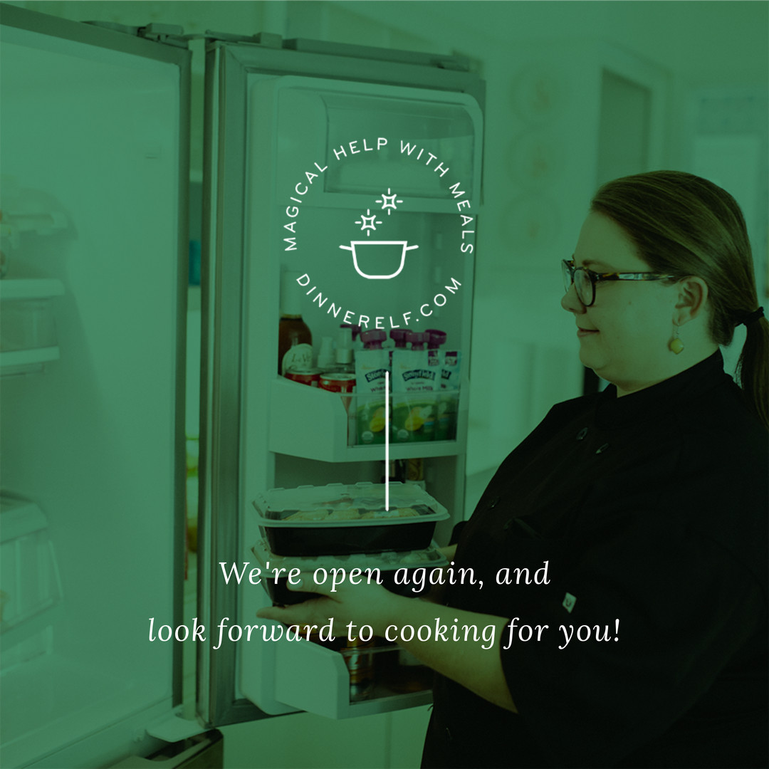 Good news, Texas. Austin is back in stage 4, which means we're open for business. Book some magical help for meals!