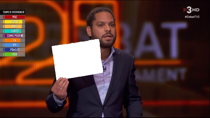 trenesmania's tweet photo. Hola, podeu fer memes amb això, gràcies. #DebatTV3 https://t.co/nxKBEiPOWG