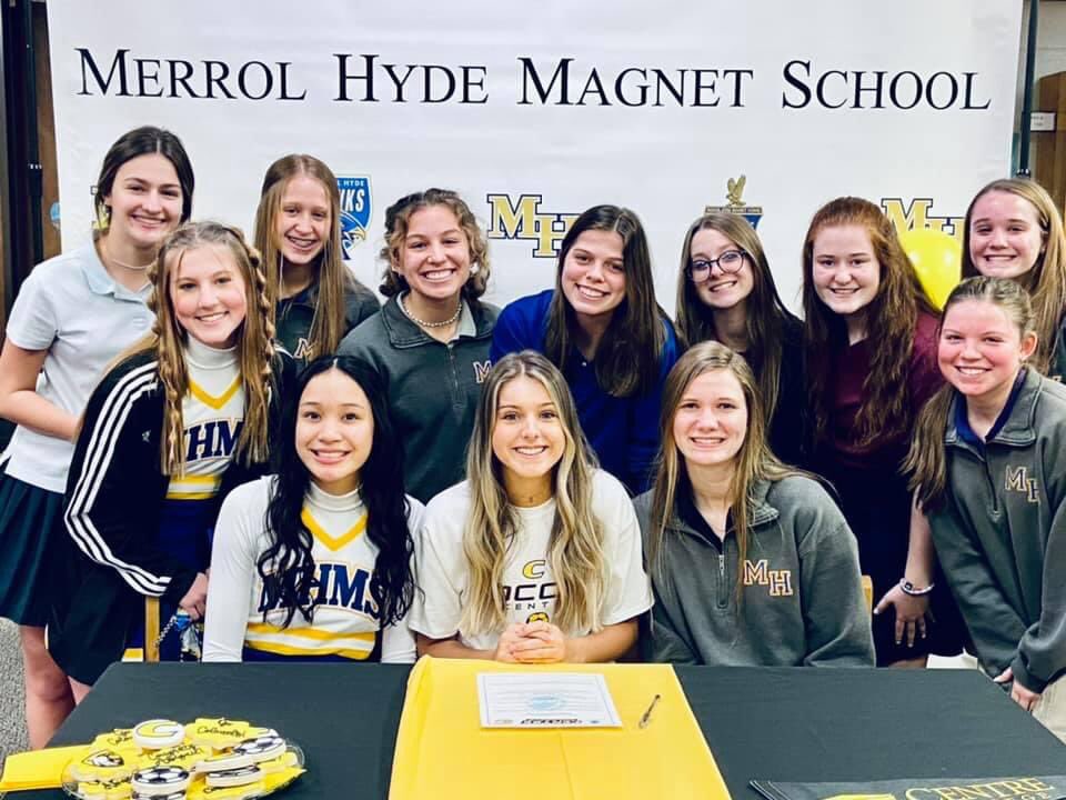 Congrats to Lady Hawk Abigail Oaks who signed with <a href="/CentreWSoccer/">Centre Women's Soccer</a> today. Very proud of you!