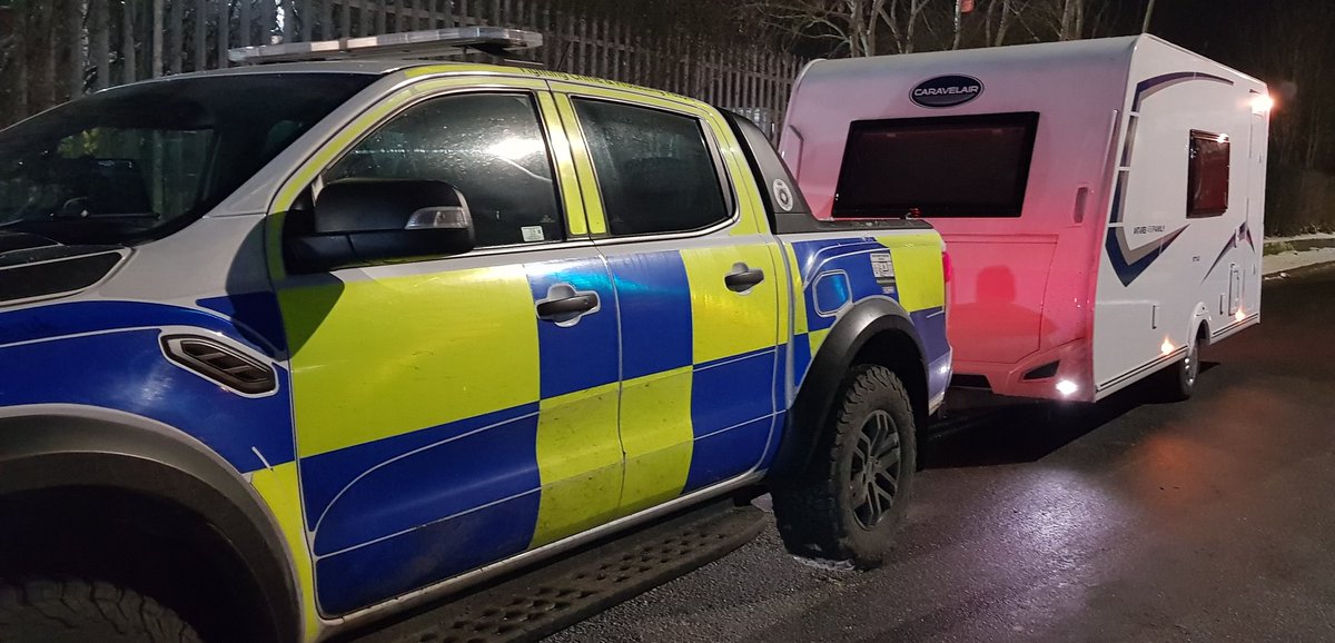 Another stolen caravan recovered by the team this evening. Soon to be reunited with owners! <a href="/hutch472/">PC Hutch Hutchings</a> <a href="/NorthantsPolice/">Northants Police</a> #RuralCrime