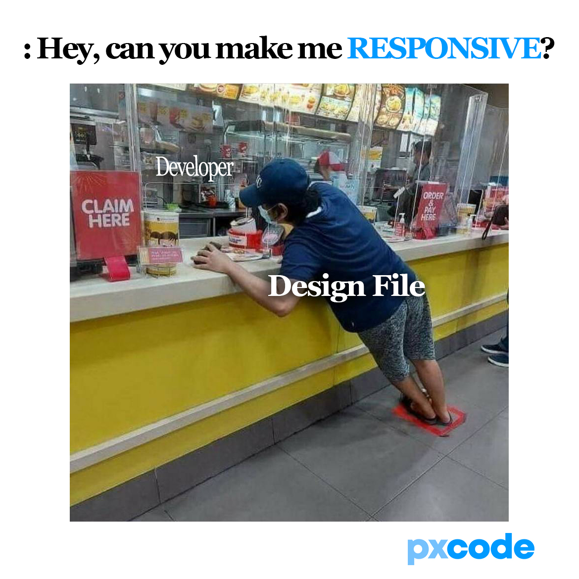 px_code's tweet image. ▍Oh hey, you can use pxCode 🤏 → pxcode.io
-
#pxCode #NoCode #ResponsiveWebpage #FrontEnd #DEVCommunity #ProgrammingHumor