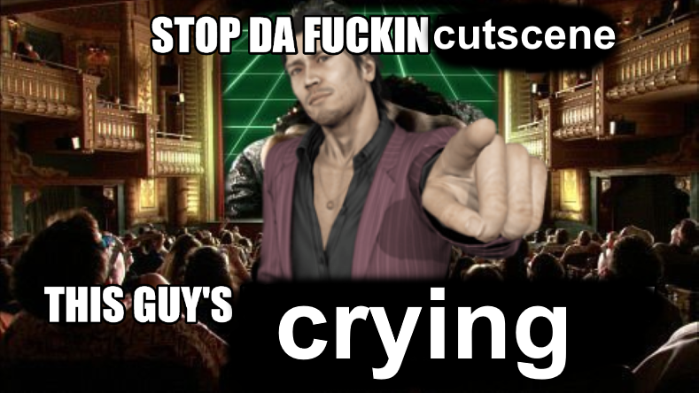 Fraydyne's tweet photo. every yakuza has that one scene https://t.co/Hse3Px4tpq