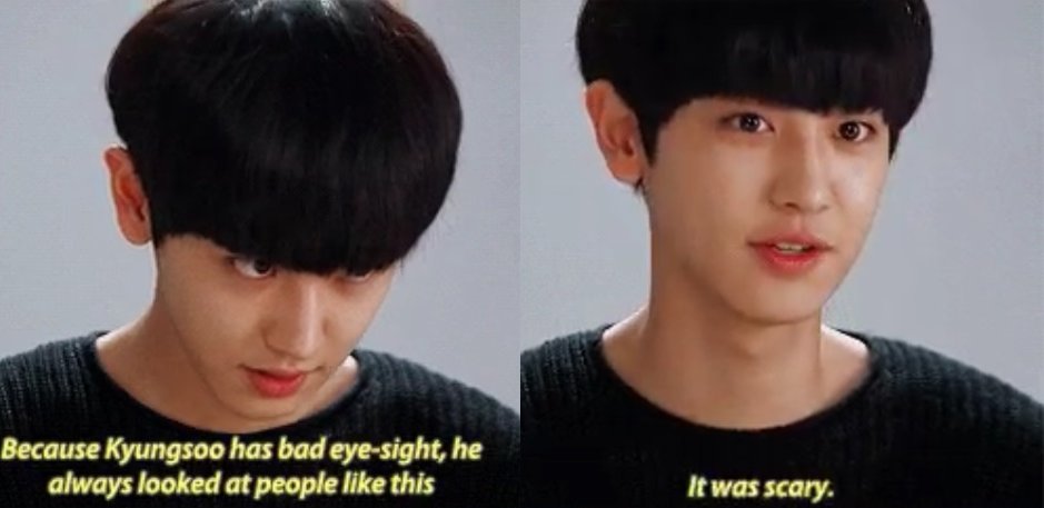 CHAPTER ONE: 2010 - THE BEGINNINGChanyeol and DO met during the photoshoot of their profiles. When no one goes near DO due to his astigmatism, Chanyeol kind-heartedly approached him, which would be the start of their life-long friendship.