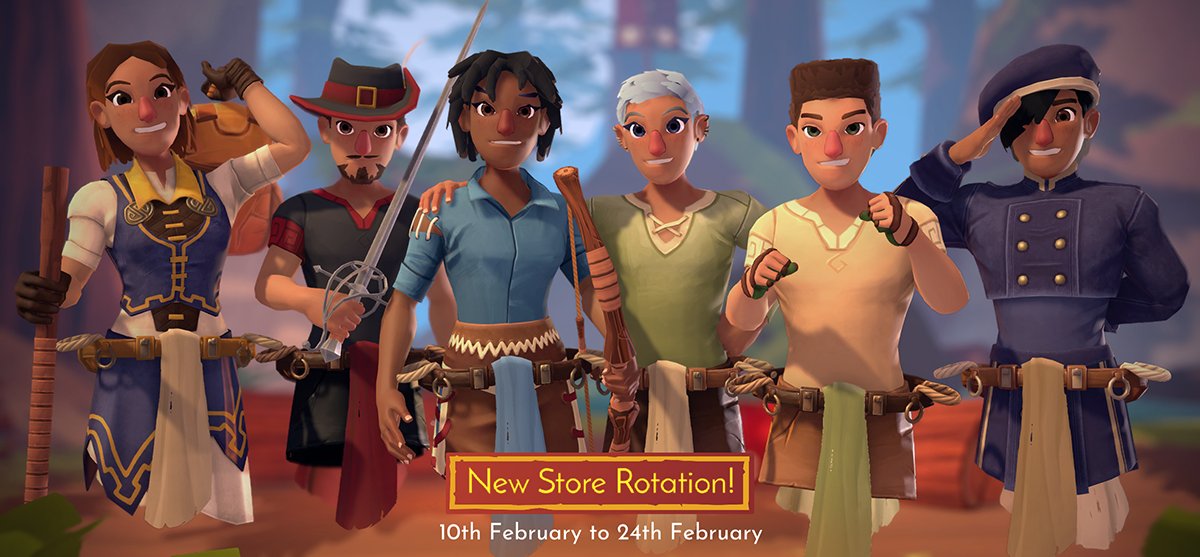 townshiptale's tweet photo. With the 3rd Anniversary over, we move forward with a new #storerotation.🥳😍

Don the uniform of the "Esteemed Cadet", get yourself a stitched skirt, throw on a whole bunch of earrings and equip yourself with the gloves of a wall-crawler🤠🧢🧤

Show us your pics in the comments! https://t.co/bE3dJwZftq