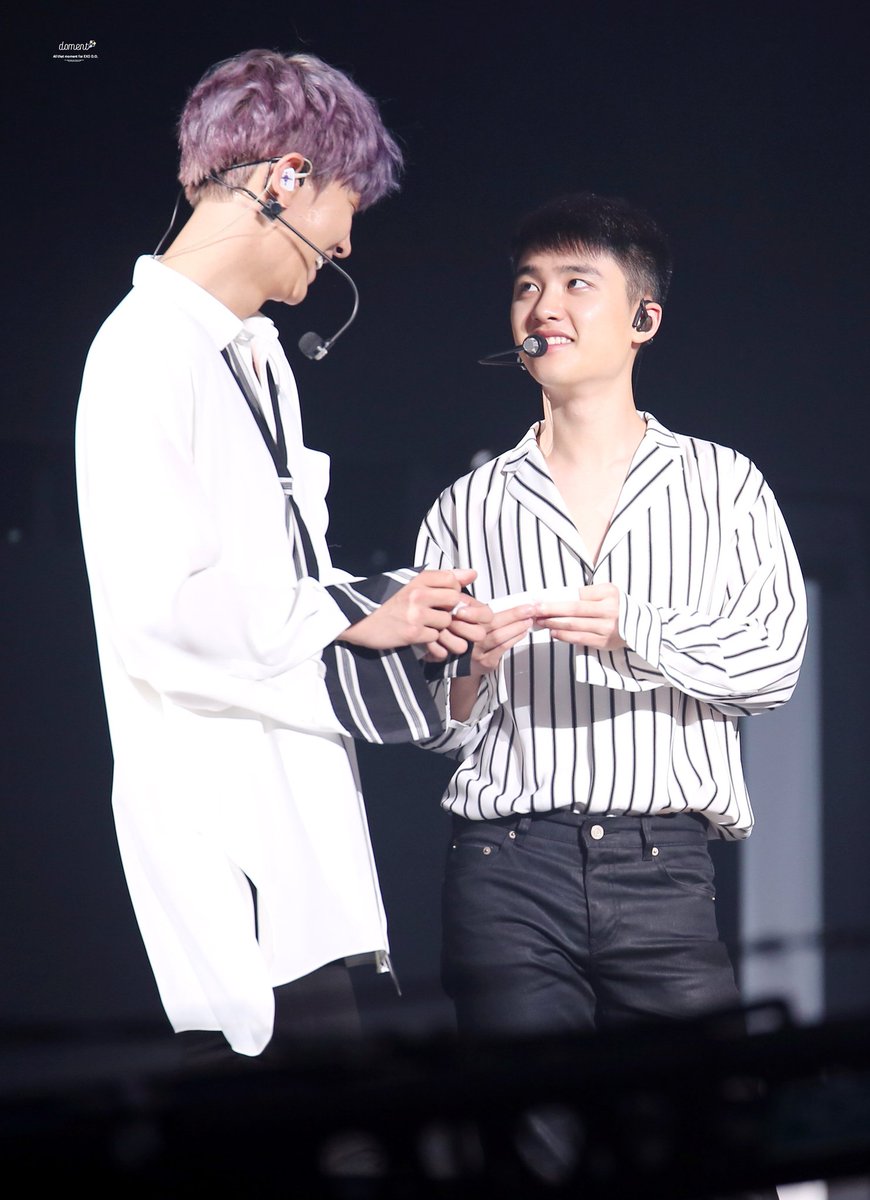 CHAPTER SEVEN : 2017 - CONTINUED BROMANCE2017 gave us some of the most memorable ChanSoo moments. Flirting during ments, making hearts, Kyungsoo feeding Chanyeol. Truly a golden year for ChanSooists.