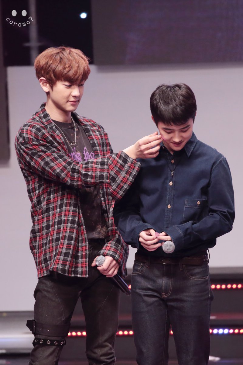 CHAPTER SEVEN : 2017 - CONTINUED BROMANCE2017 gave us some of the most memorable ChanSoo moments. Flirting during ments, making hearts, Kyungsoo feeding Chanyeol. Truly a golden year for ChanSooists.