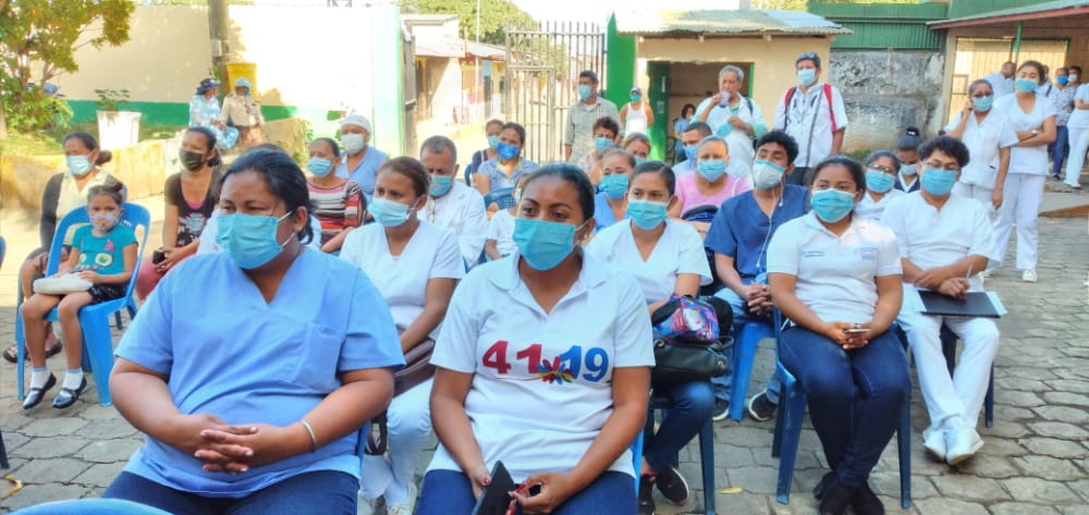 ItamaraDaniela's tweet photo. Entrega de equipos médicos especializados en Hospital primario Romel Carrasquilla de Nandaime❤️🖤#vamospormasvictorias. MMS https://t.co/9rE0WWLWgT