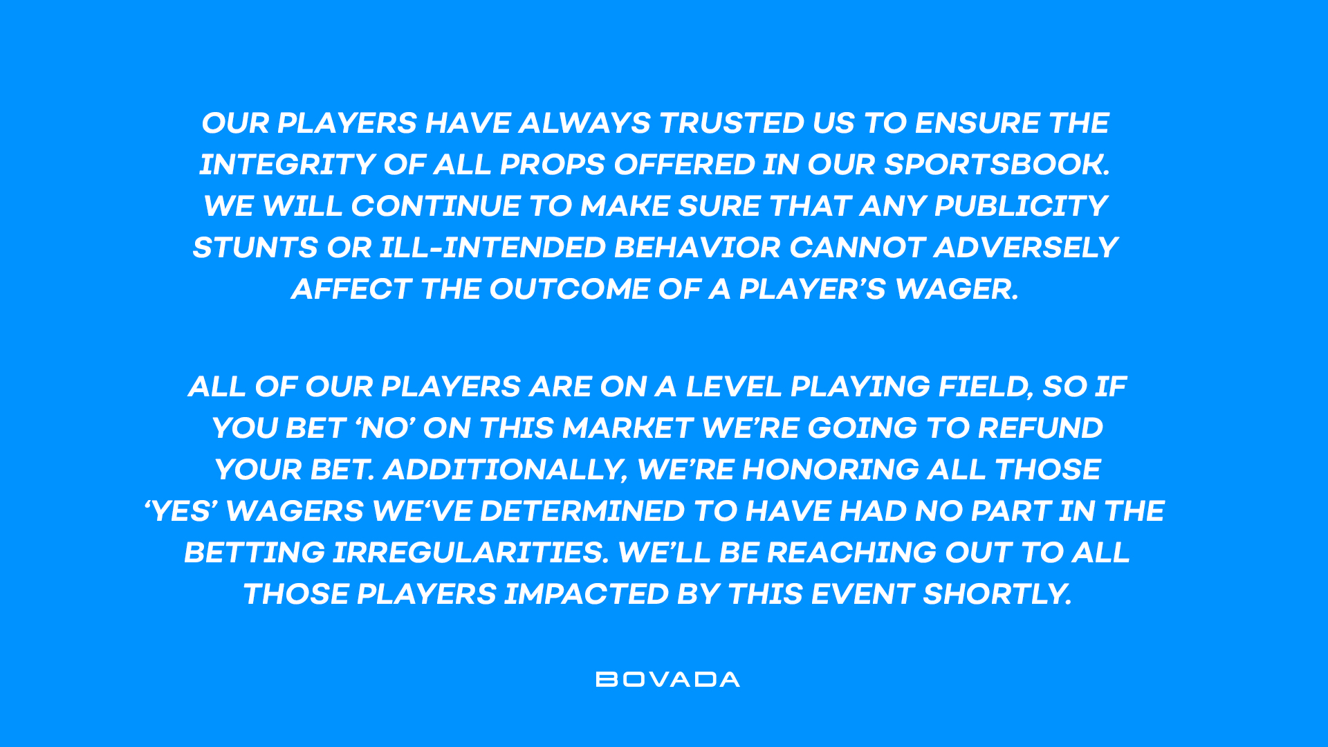 Bovada S Bovada S