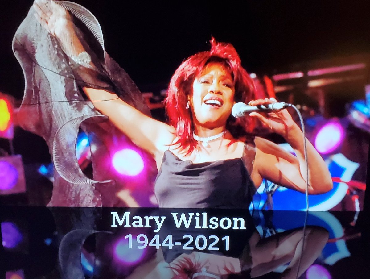 RIP
#supremes #MaryWilson