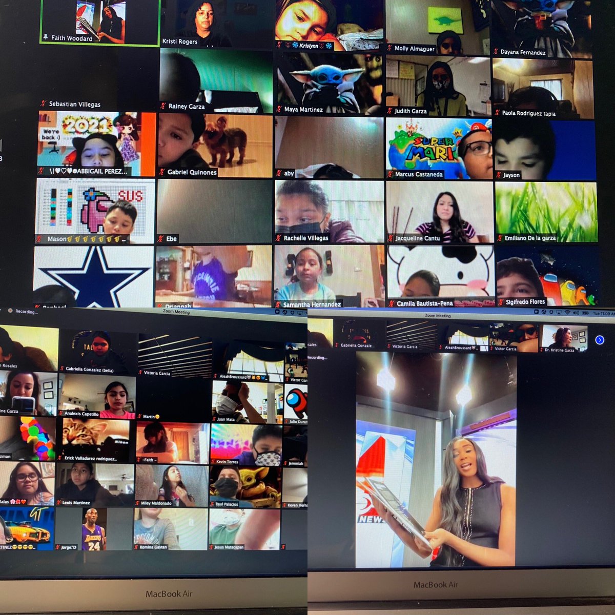 jud3gar's tweet photo. Thank you @TheFaithWoodard for taking some time out of her busy schedule to talk to our 4th graders. They learned so much and kept asking questions @warriors112 https://t.co/IUXit6KwdS