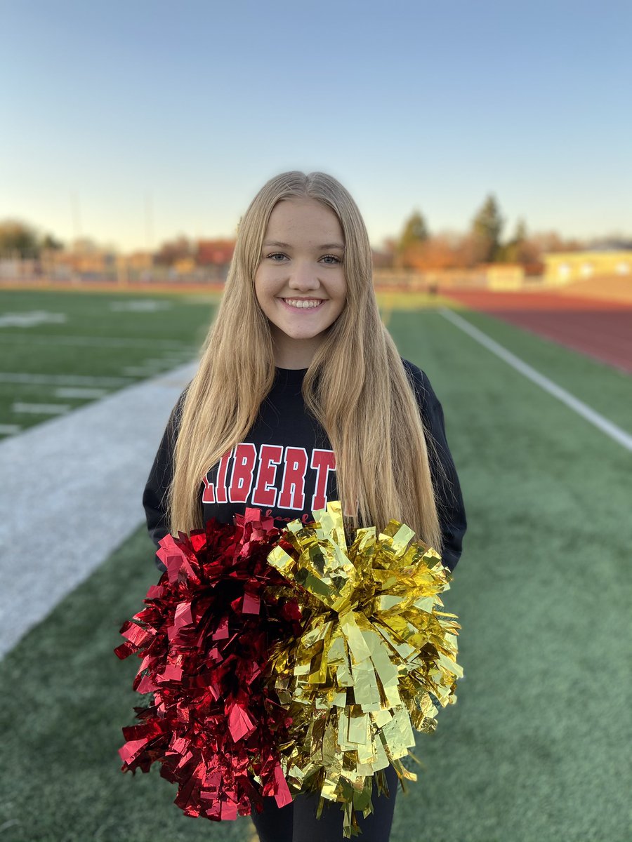 Meet the Varsity team! 🦁
Paityn Loercher ❤️
Freshman 💛
Base/Tumbler 💪🏼 💫
Fun Fact: “I am a 2019 D1 Junior Level 4 Summit National Champion.” ⭐️🥇