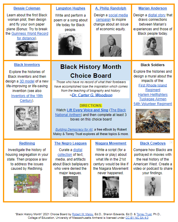 From designing a 3-D model to coming up with innovative policy solutions, the Ss in educator @torreytrust's school community engage with Black history in creative, project-based ways!

What #BlackHistoryMonth lessons or activities have you loved? #edchat #studentengagement