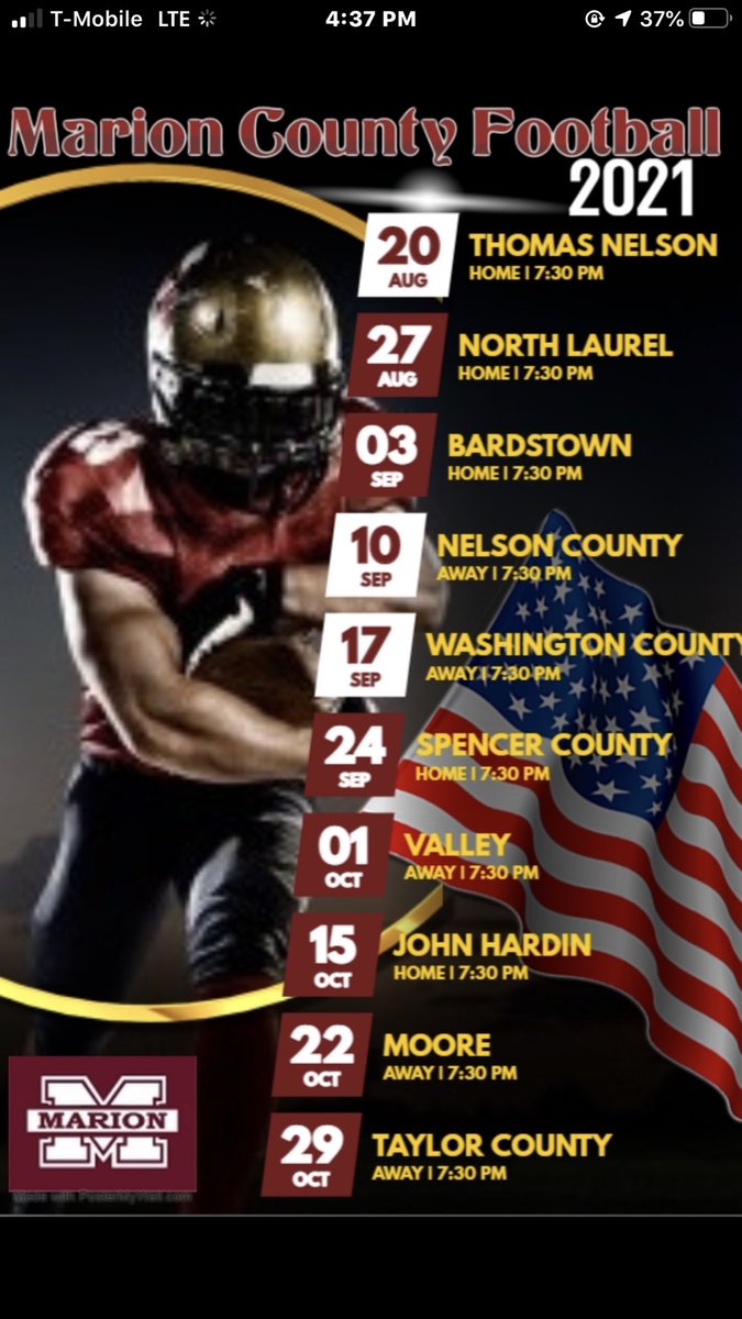 CoachReader's tweet image. @AthleticsMarion @MCPS_KY