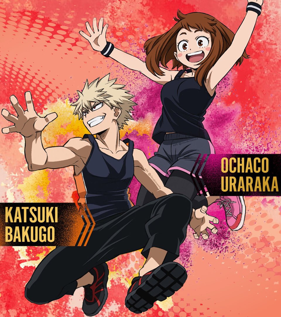cloudnineMHA's tweet image. [👊🏻Let’s spar Cheeks 👊🏻]

———
#勝茶 #dynavity #kacchako #bakuraka