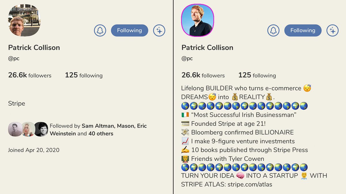 Boring Patrick Collison vs INSPIRING Patrick Collison: