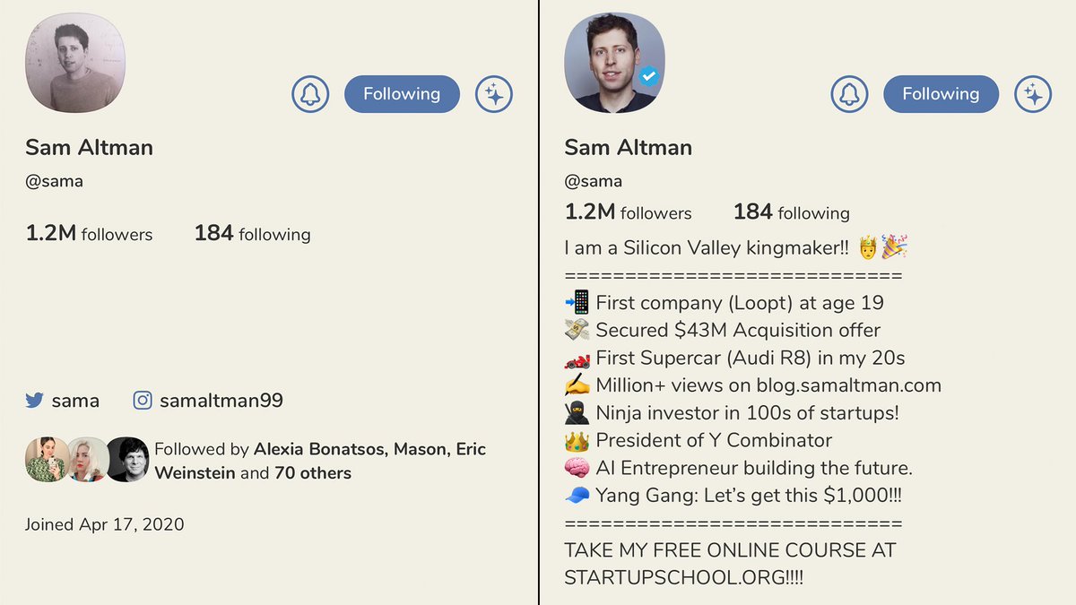 Humble Sam Altman vs FLEXING Sam Altman: