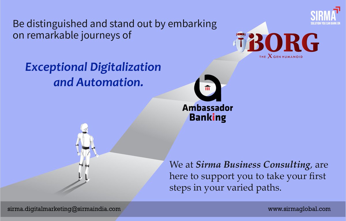 SirmaLtd's tweet image. Varied Paths call for Varied Efforts !!
sirmaglobal.com
#midweekmotivation # #oracleflexcube #sirmabusinessconsulting #sirmabusinessconsulting #testautomation #bankingtechnology #bankingtechnology #flexcube #rpa #ambassadors #digitalbank #remotebanking #agencybank