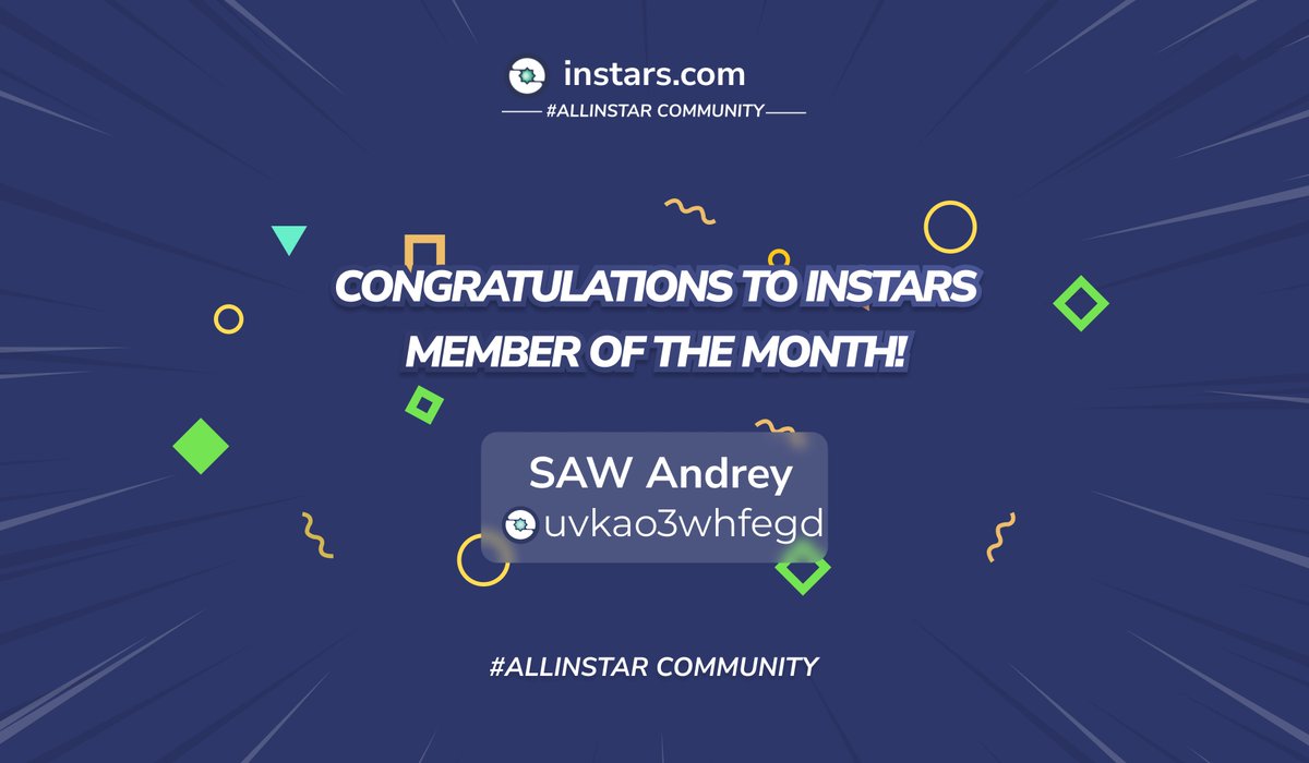 From outraged user to one of the most supportive #ALLINSTAR Community Members in weeks! Thanks for your dedication to spreading the word and contributing to positive engagements on the platform <a href="/Andrey90834039/">Andrey</a> 👊

Expect a 5,000 $INSTAR 💫 bonus to help brighten your journey! 🚀