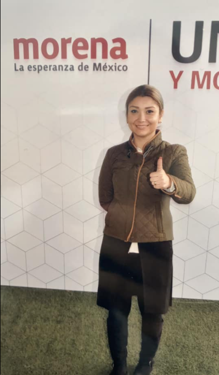 taller2006's tweet photo. Faride Abud, también se registró para una diputación por el distrito 7 por morena.
¿Alguien conoce su trayectoria política fuera del PRI? https://t.co/sSfMf8r3gO