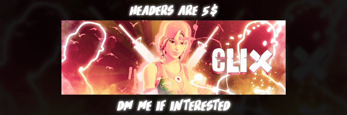StaggyDZN's tweet photo. -Like + Retweets are appreciated! 
-Dm if you would like to buy a design!
-Header For @ClixHimself
-please tag him!
-Port https://t.co/OKiDc0sqIy (commission open) https://t.co/gX1hLCFXsf
