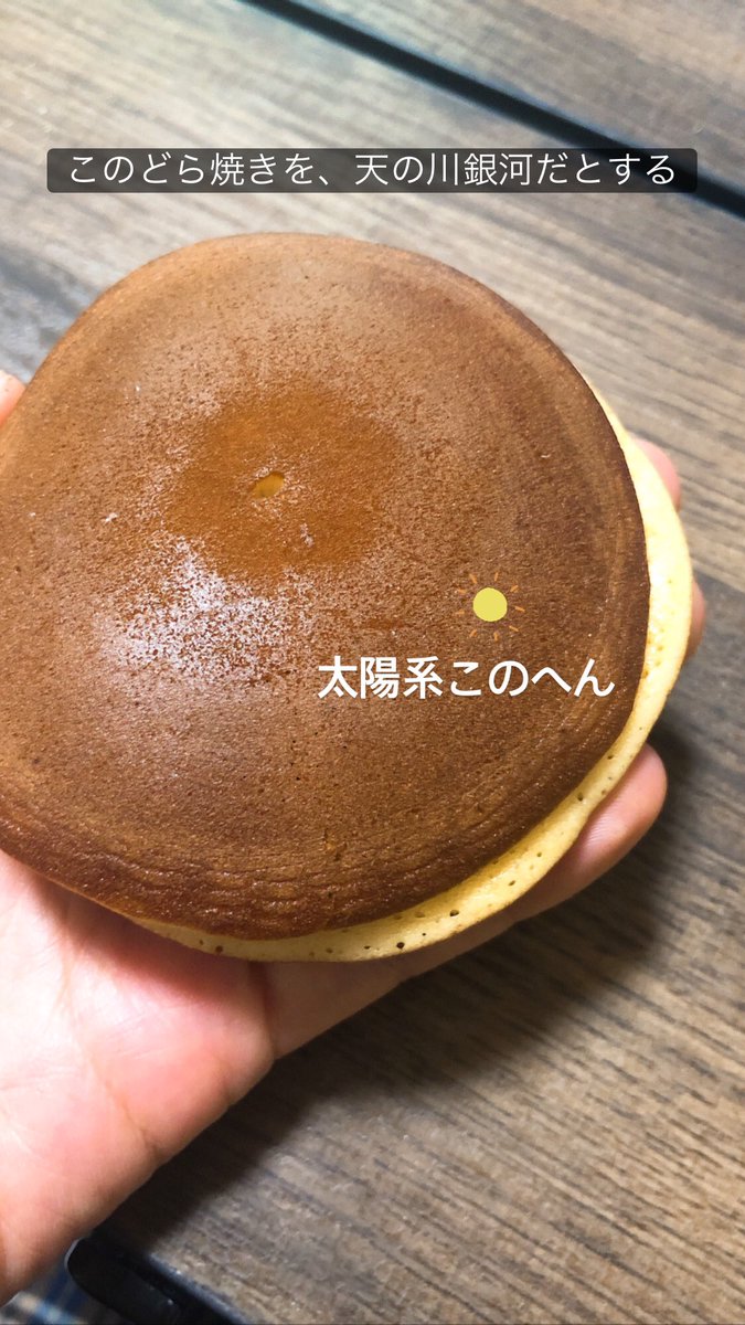 どら焼きがあるとついそれを銀河系に見立てて天の川の見え方の説明をしたくなってしまうよね 超わかりやすい Togetter どら焼きがあるとついそれを銀河系に見立てて天の川の見え方の説明をしたくなってしまうよね 超わかりやすい Togetter