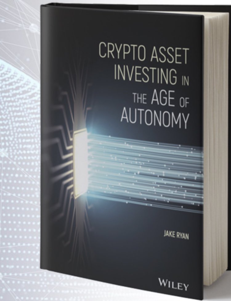 Going to check out @TradecraftJake latest book on DAO. 
“Crypto Asset Investing in the Age of Autonomy”
$DCR
#decred
#DeFi 
@wileybooksasia