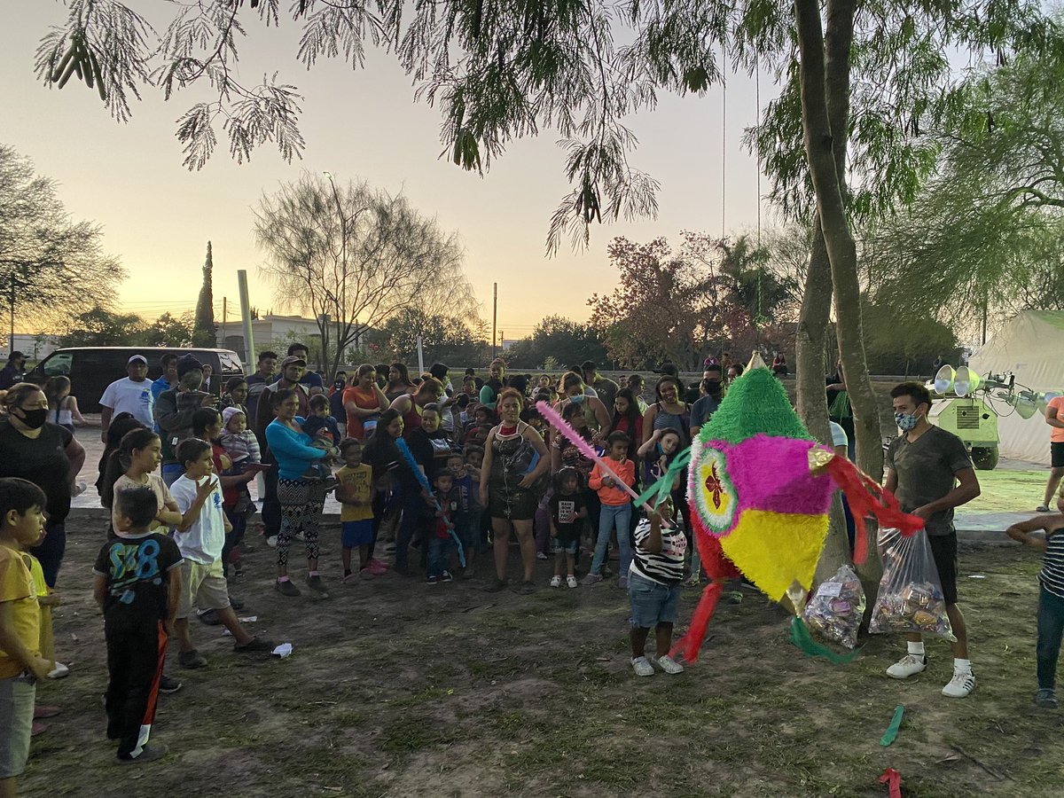 1.) IMPORTANT NEWS! The number of Asylum-Seekers in the Matamoros tent camp at the Border where we provide clean water has increased by 200 people! ALL of them are in need of water. We just increased the number of water jugs we give out every week so everyone has access to water.