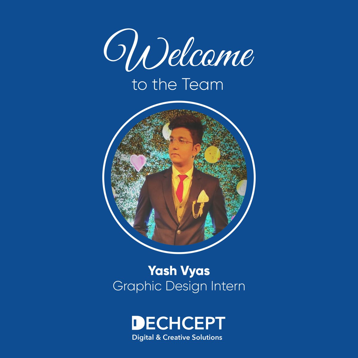 dechcept's tweet photo. United we stand, divided we fall.
We're ecstatic to expand our designing team, Yash is the latest addition to Team Dechcept.
#NewMemberToFamily #Welcome #DigitalMarketing #GraphicDesinger #Congratulations #DechceptFamily #Dechcept https://t.co/ddfo32ob6W