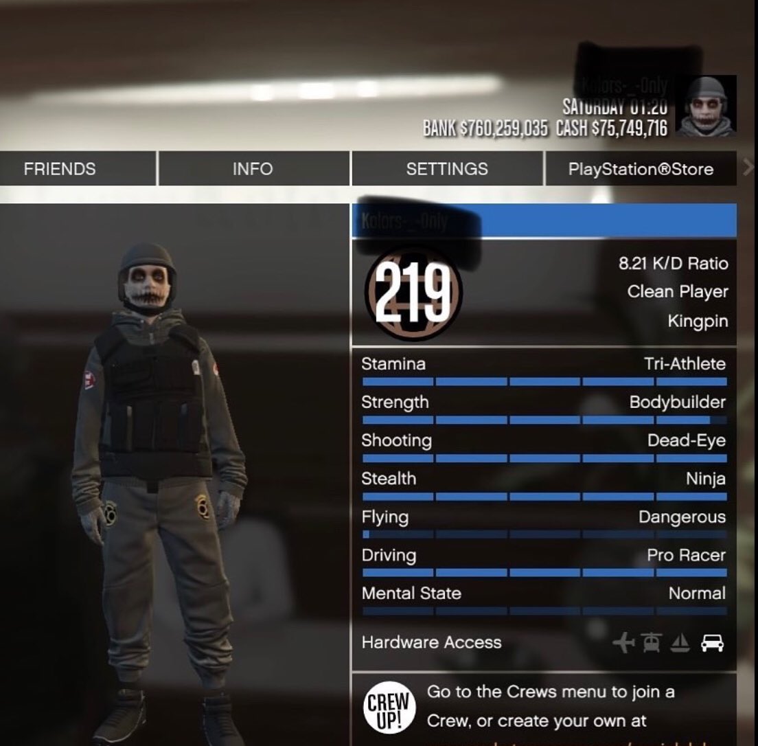 SkrewfaceGaming's tweet photo. 💰 💴 💵 Account 4 Sale 💵 💴 💰 hit me up for more details #GTA5 #Gta5online #PS4 #Gta5account https://t.co/7Dku6i3FY7