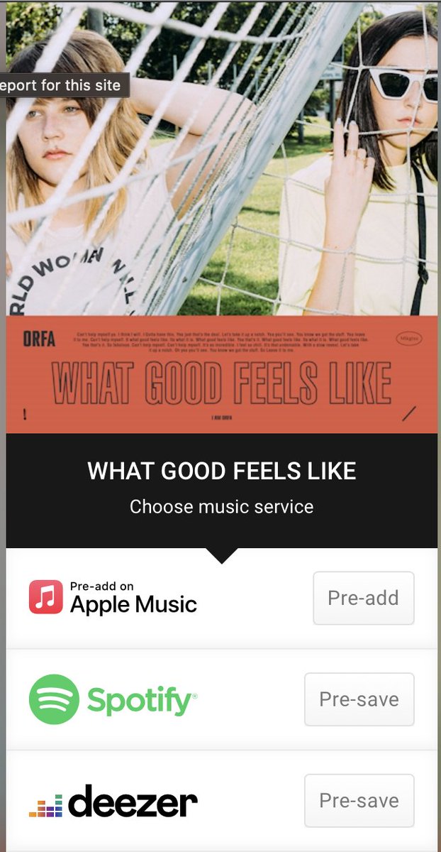 Little heads up,  new song "What Good Feels Like"  is coming out Friday, pre save now? I think so! milkglass-llc.lnk.to/WGFL