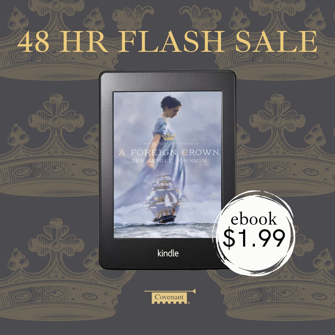 #flashsale #regency #fiction #royal A Foreign Crown by @AuthorJen (Jen Geigle Johnson) #kindle on sale through 2/11/21. amzn.to/2OctCtq