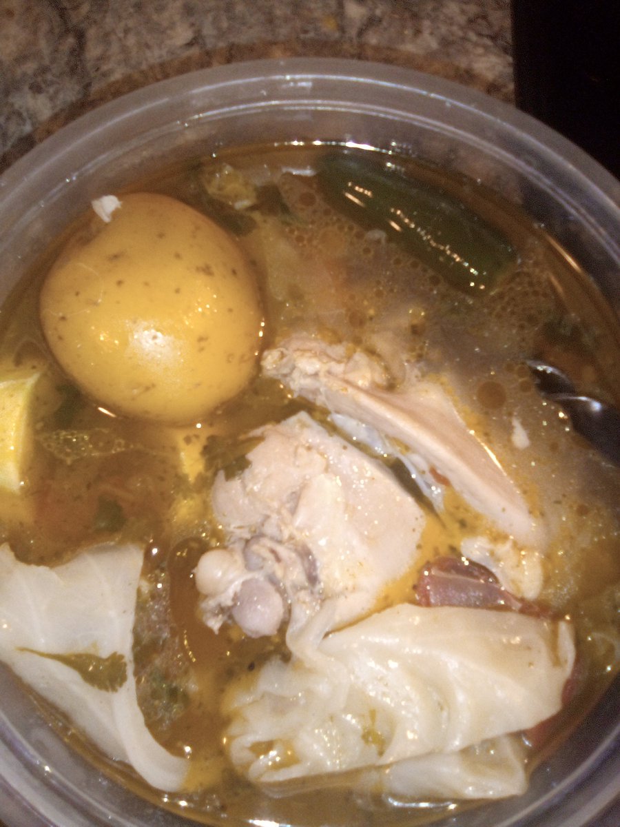JosephSpike2's tweet photo. Chicken caldo for the soul mmm mmm good 🤪🤪 https://t.co/3MkieiXBCJ