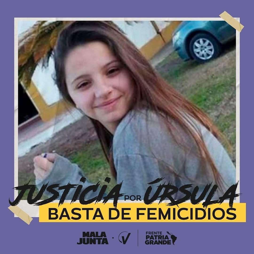 MalaJuntaCba's tweet photo. JUSTICIA POR ÚRSULA https://t.co/WZkLh3qP0m