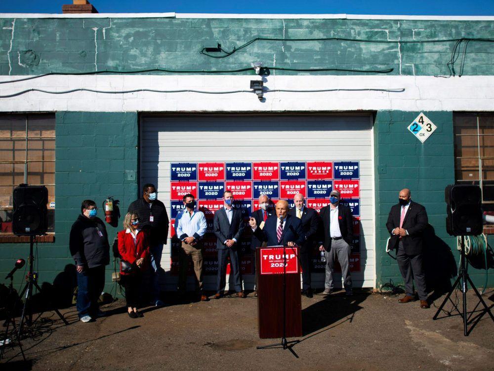 Rudy Giuliani's news conference at Four Seasons Total Landscaping now a documentary