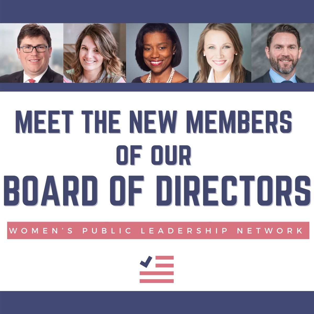 WPLNetwork's tweet photo. ICYMI: Today we announced 5 new Board members who know how important it is to have strong, effective pragmatic leaders — especially women.

WPLN is committed to empowering women to lead and serve their communities.

Learn about our Board: https://t.co/pmdcdhn6SR https://t.co/dKKsnP8ZF5