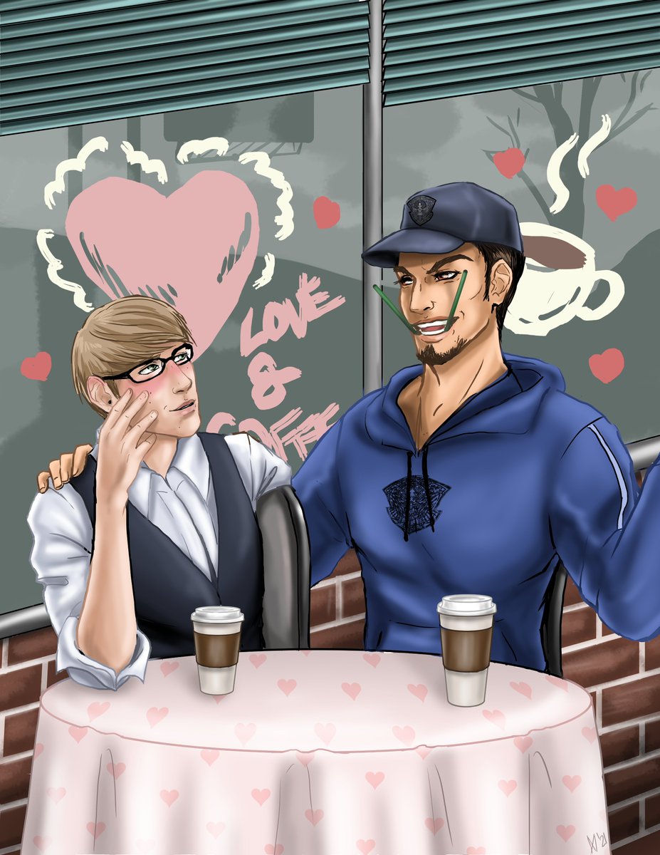 Happy Valentines exchange! <a href="/myeuphorio/">(☆｀• ω •´)ｂ</a> I'm your gift exchange... person😅Hope you enjoy the fluffy BH Gladnis!
